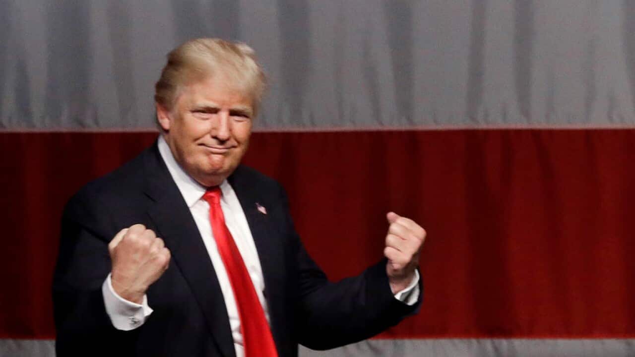Republican presidential candidate Donald Trump (AAP)