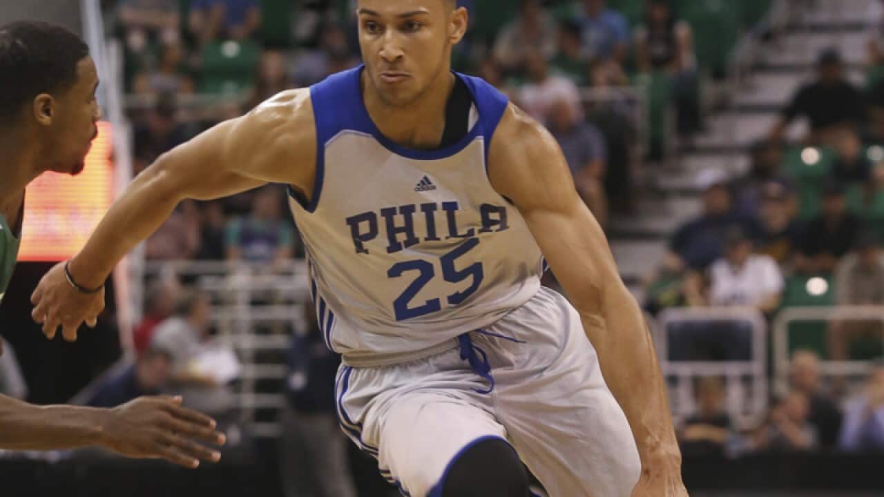 Philadelphia 76ers' Ben Simmons
