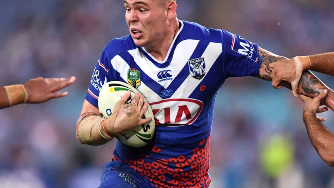 David Klemmer of the Bulldogs