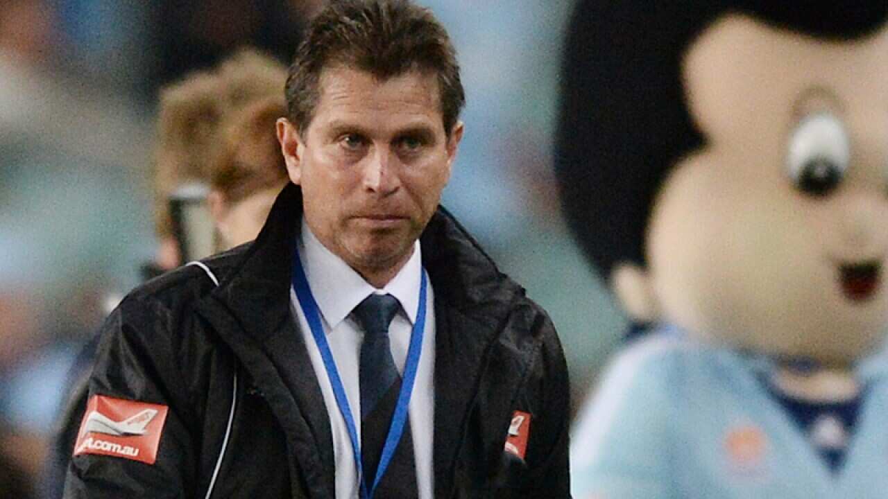 Sydney FC's coach Frank Farina