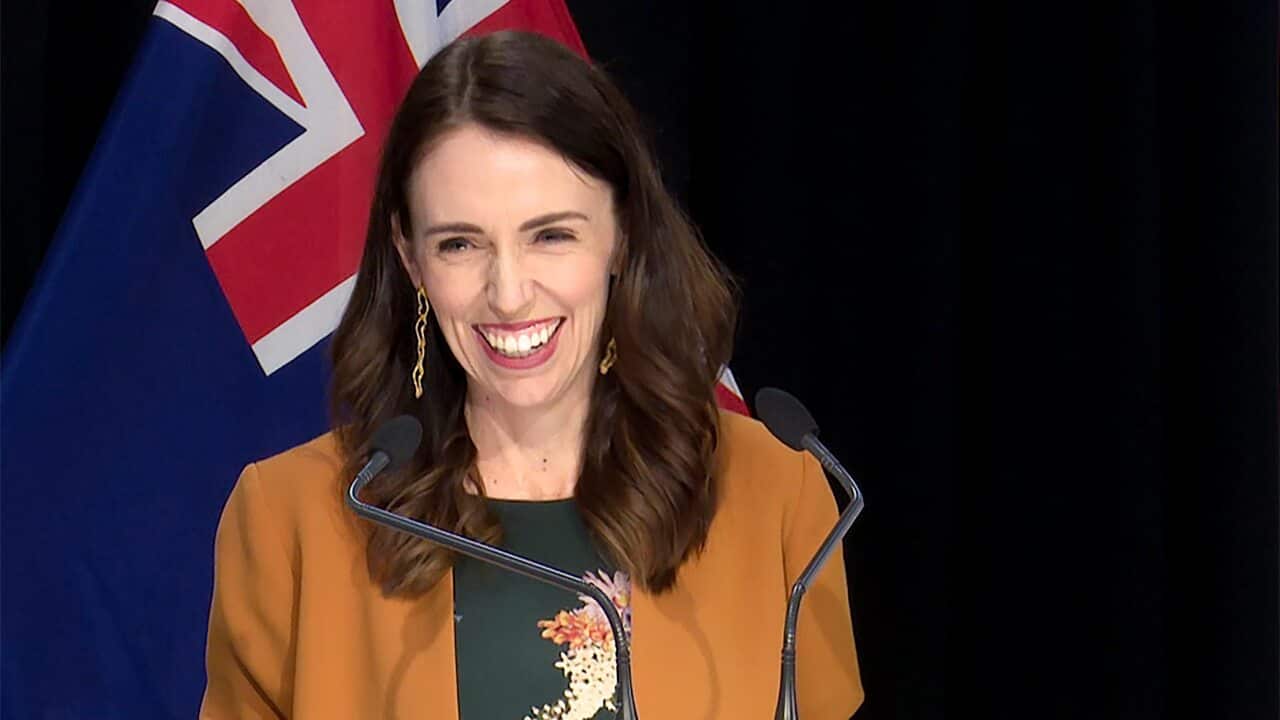 New Zealand Prime Minister Jacinda Ardern.