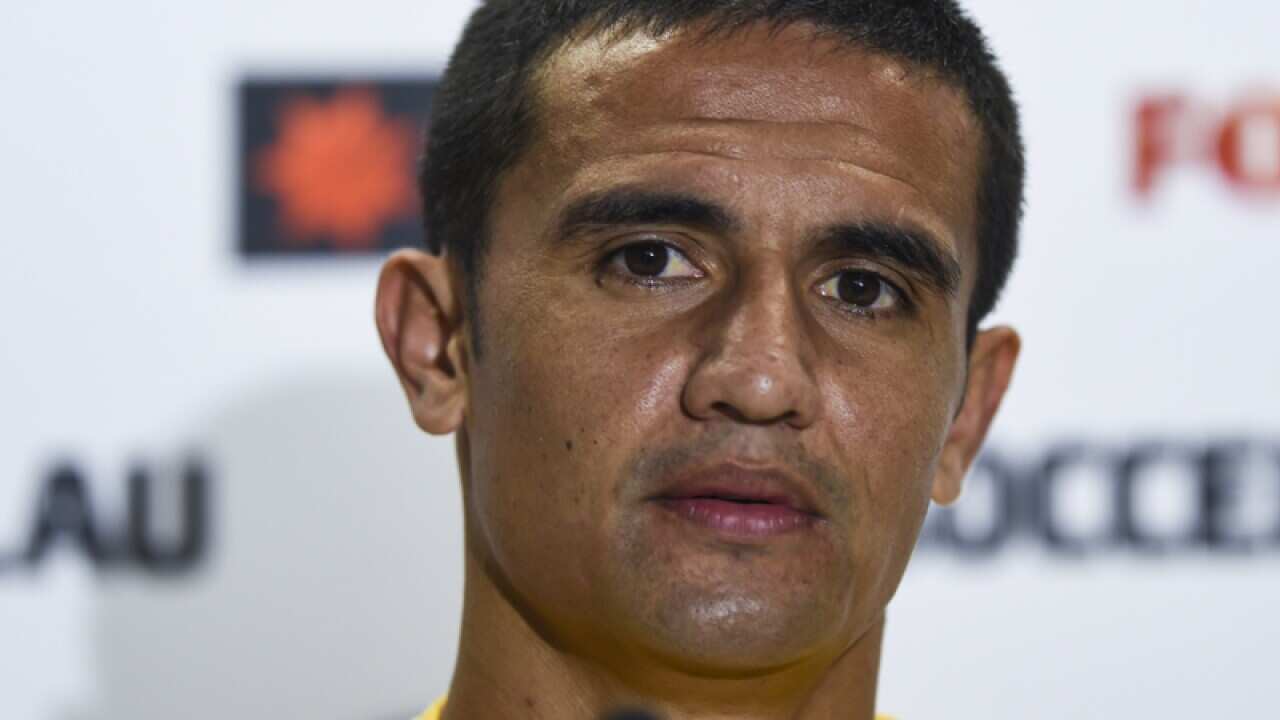 Socceroos striker Tim Cahill