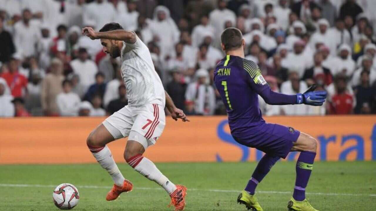 Mat Ryan was helpless after a poor back pass from Milos Degenek.