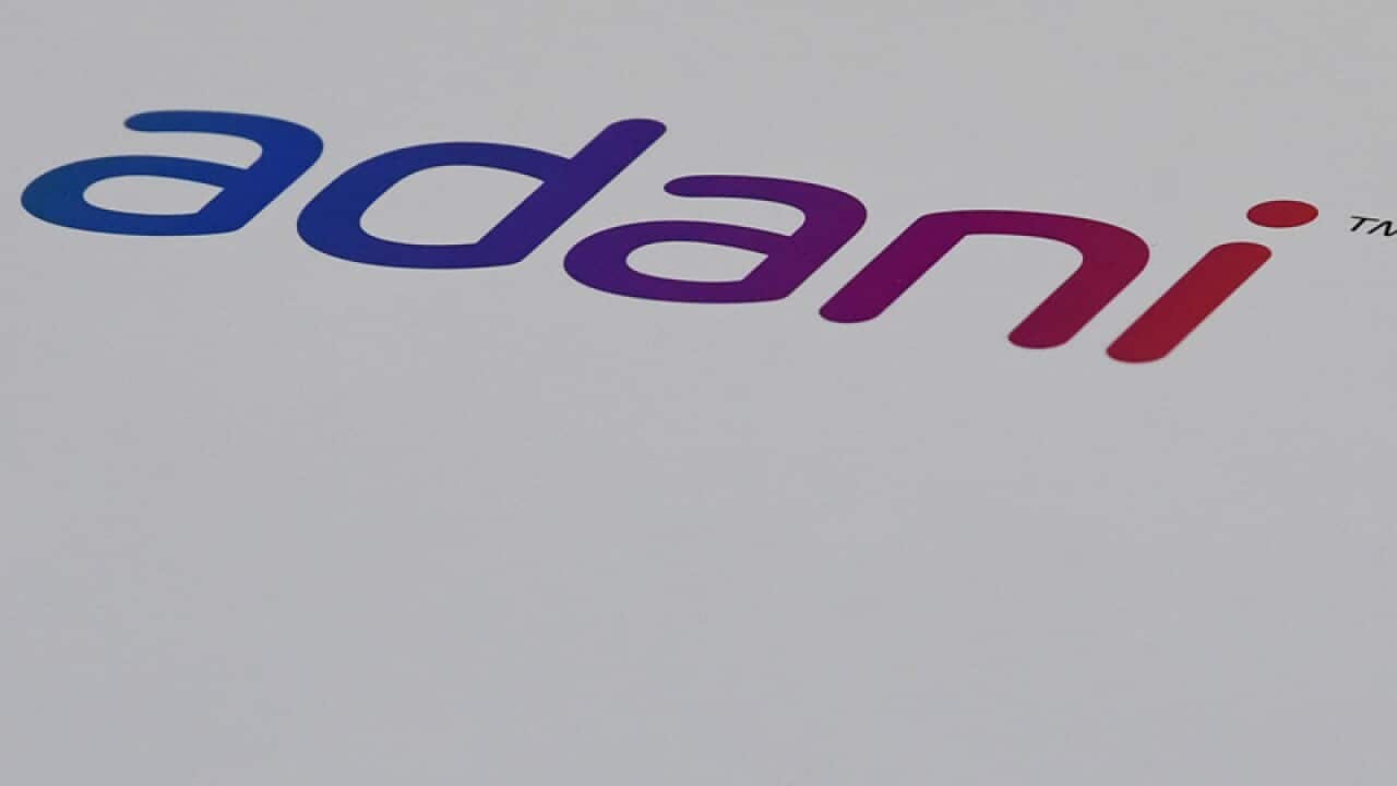 The Adani logo