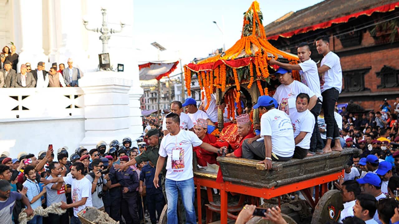 Indra Jatra Festival Celebrated In Nepal