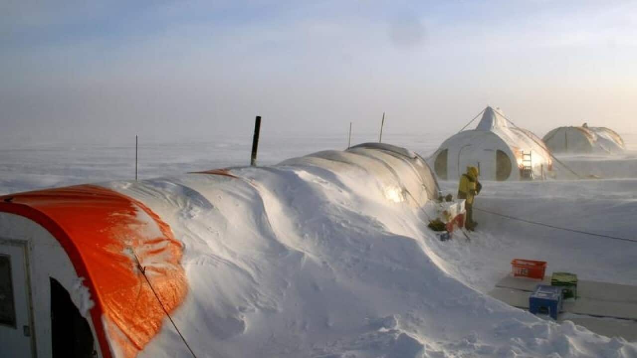 A general view of Casey Station.