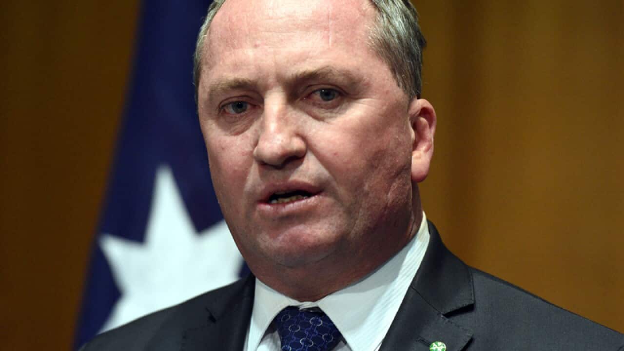 Deputy Prime Minister Barnaby Joyce