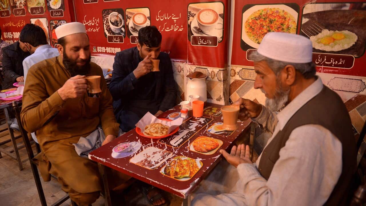 Sehri meal preparations during Ramadan in Peshawar