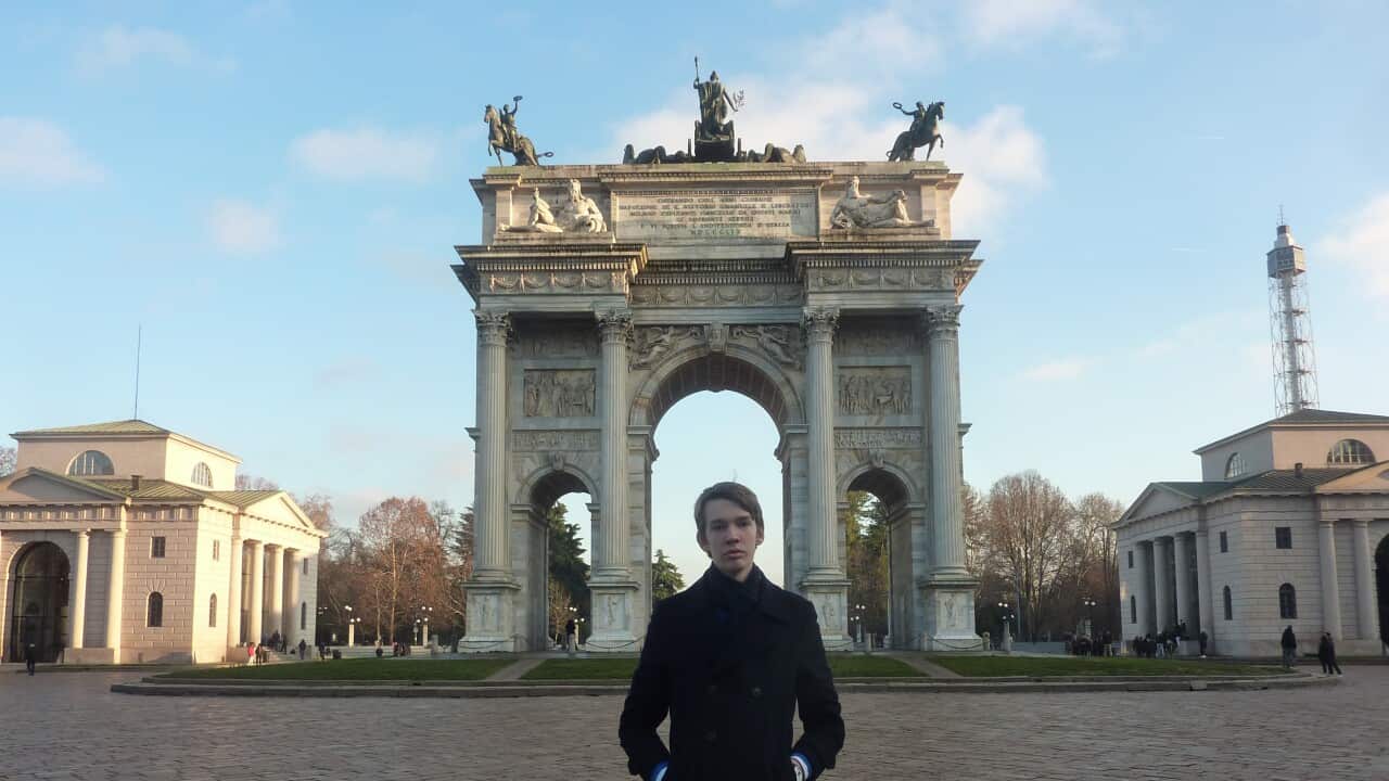 James Humphris in Italia