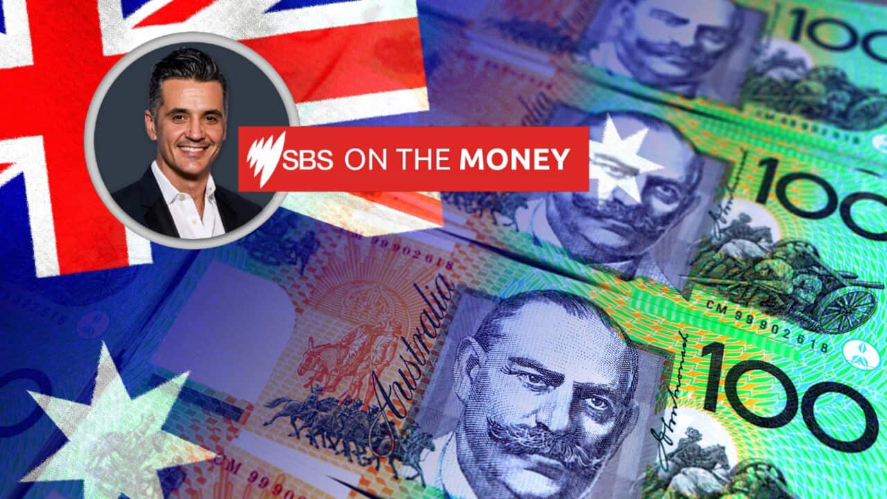 Generic OTM graphic of Australian bank notes (SBS)