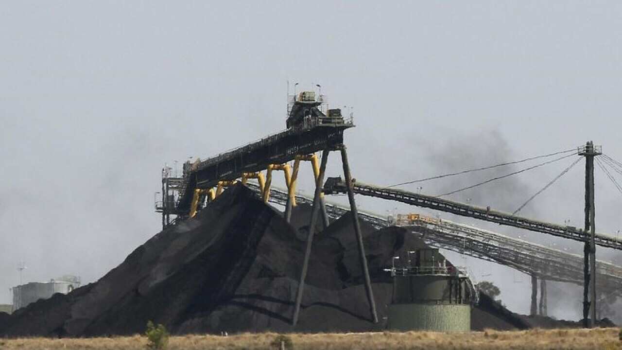 A file image of a Whitehaven Coal mine outside Narrabri