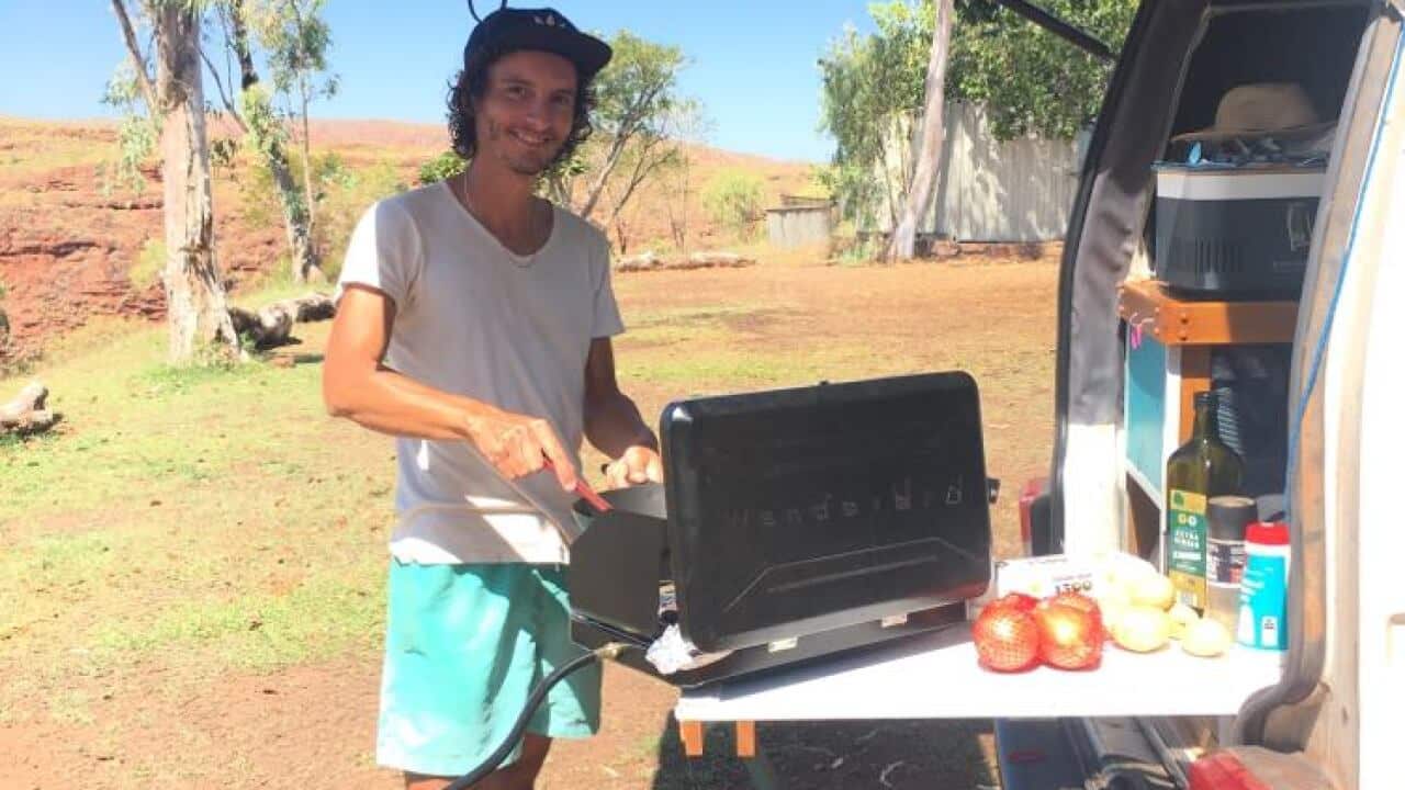Gaël Teyssié propose des recettes simples à réaliser en road trip
