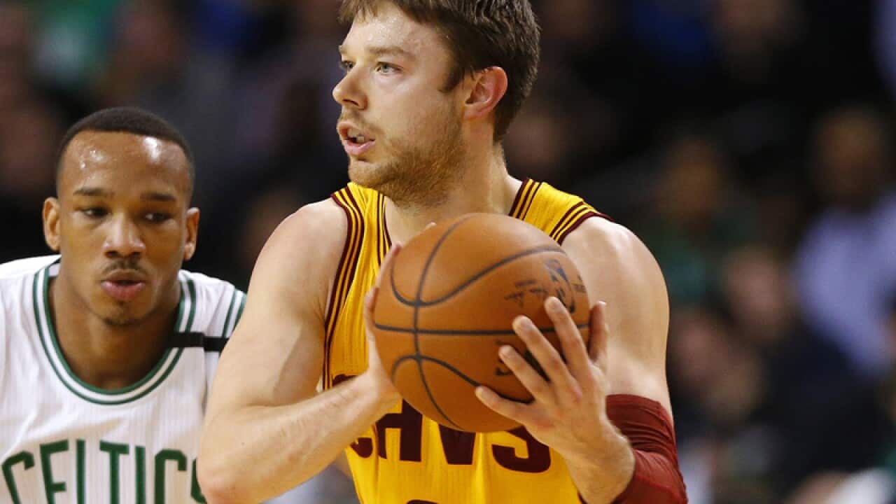 Australian Cleveland Cavaliers guard Matthew Dellavedova