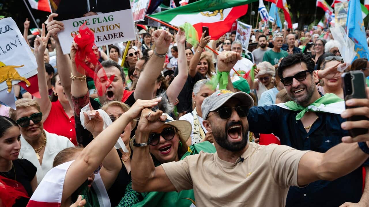 RALLY FOR IRAN SYDNEY