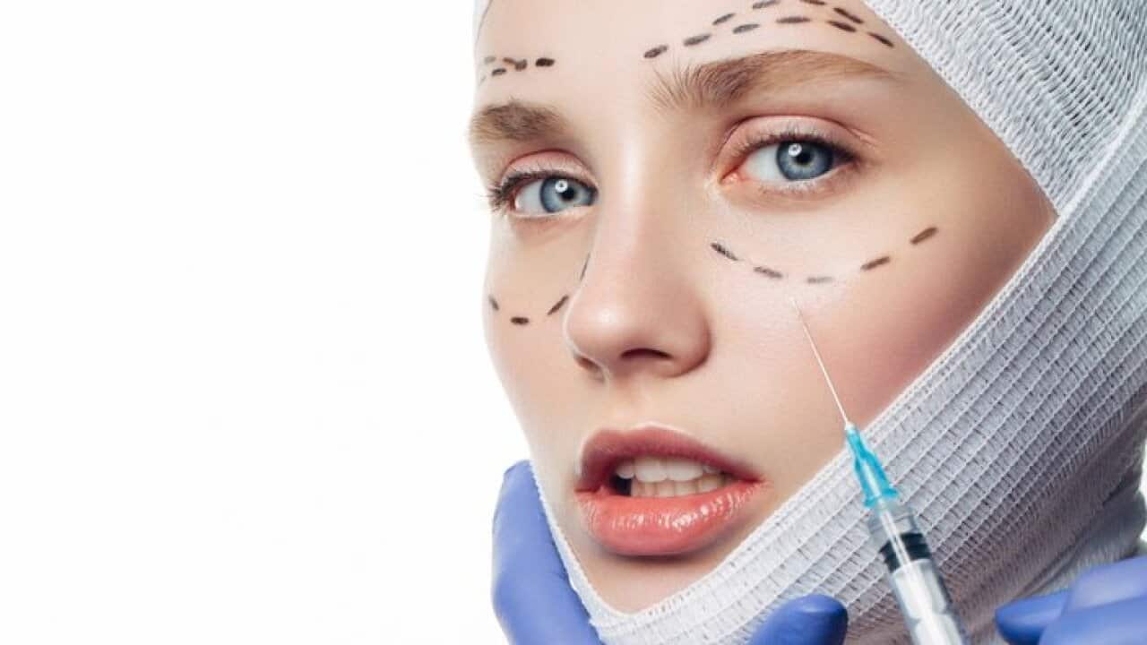 Beauty injections procedure