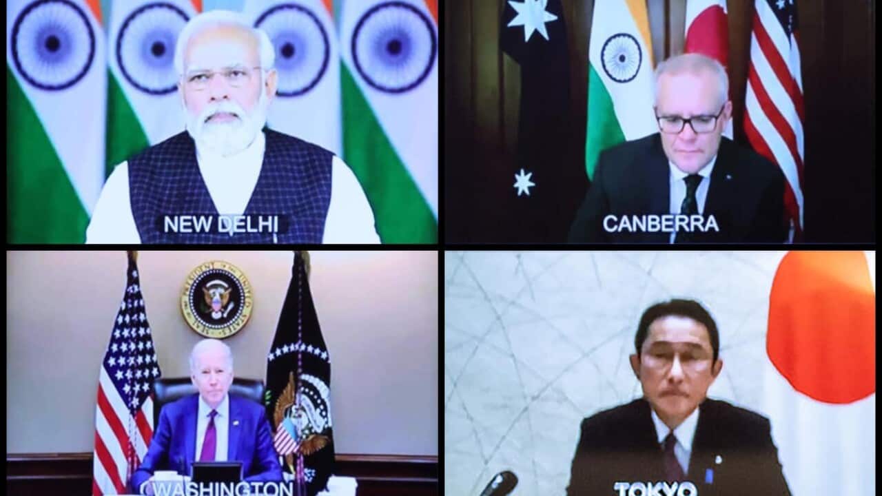 The Quad group has agreed the use of force like in Ukraine should not be allowed in the Indo-Pacific region.