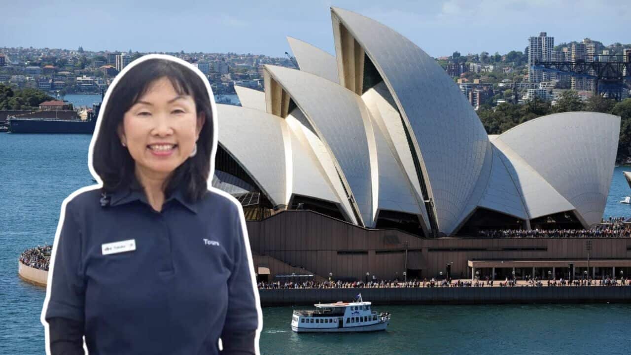 Takako Crawford and the Sydney Opera House