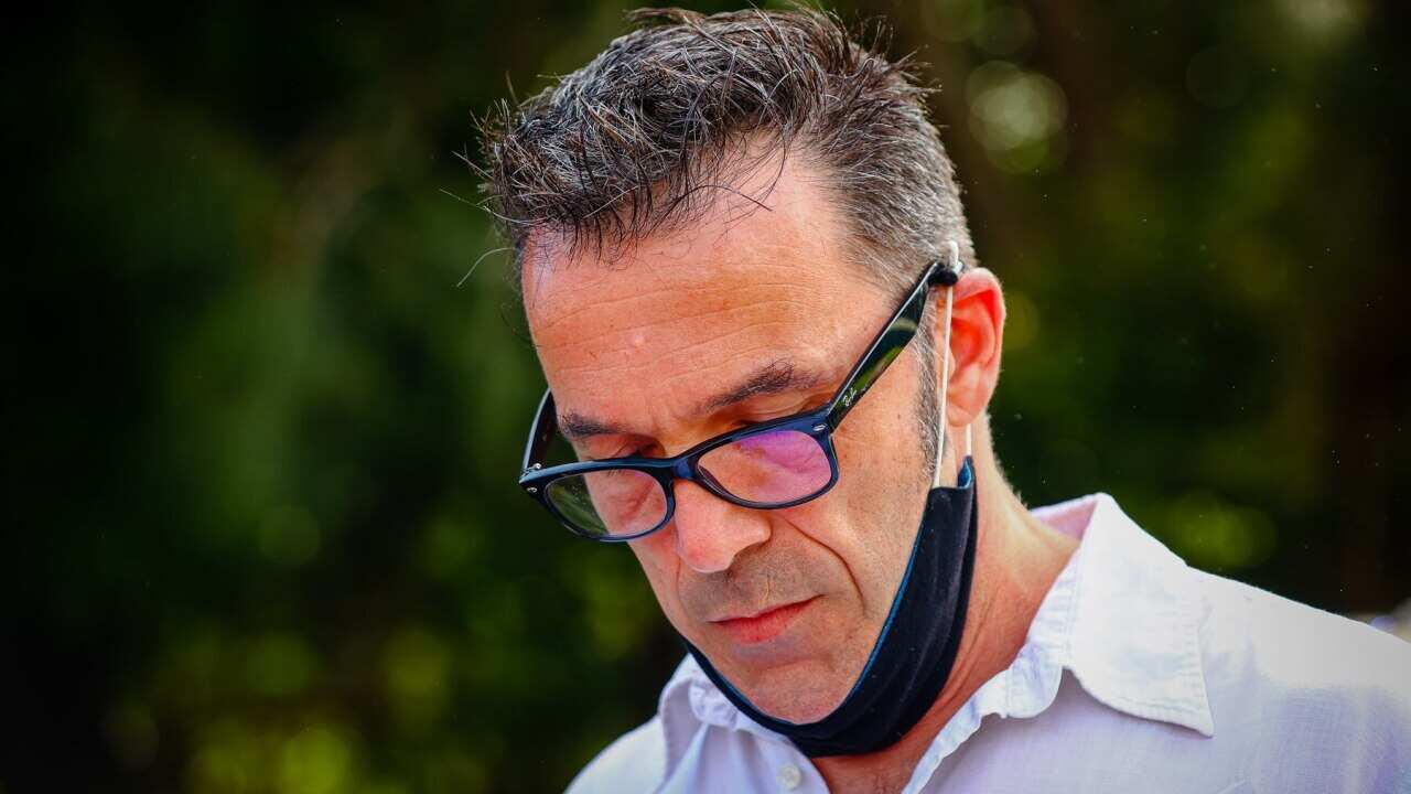 Laurent Hayez, father of missing backpacker Theo