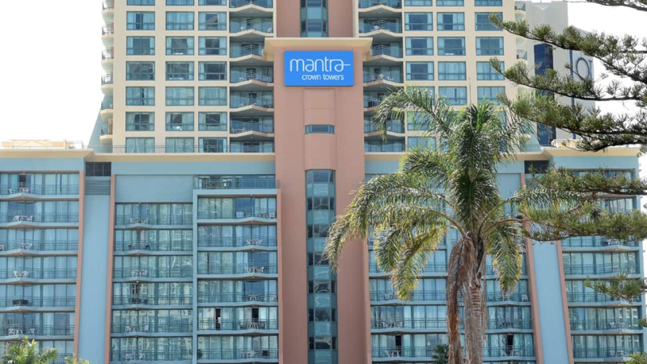 The Matra Crown Towers resort at Surfers Paradise