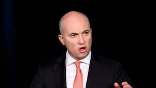 Matt Kean speaking from a podium