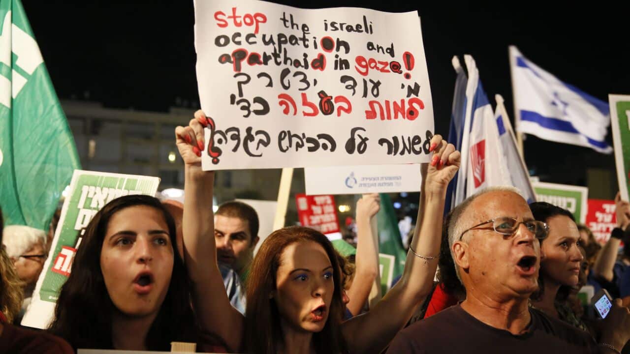 Pro peace rally in Israel