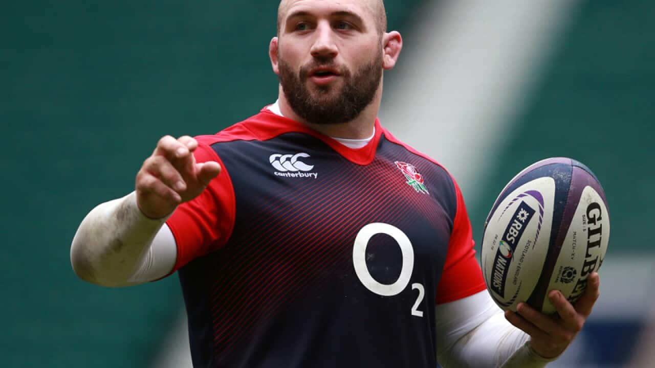 England's Joe Marler