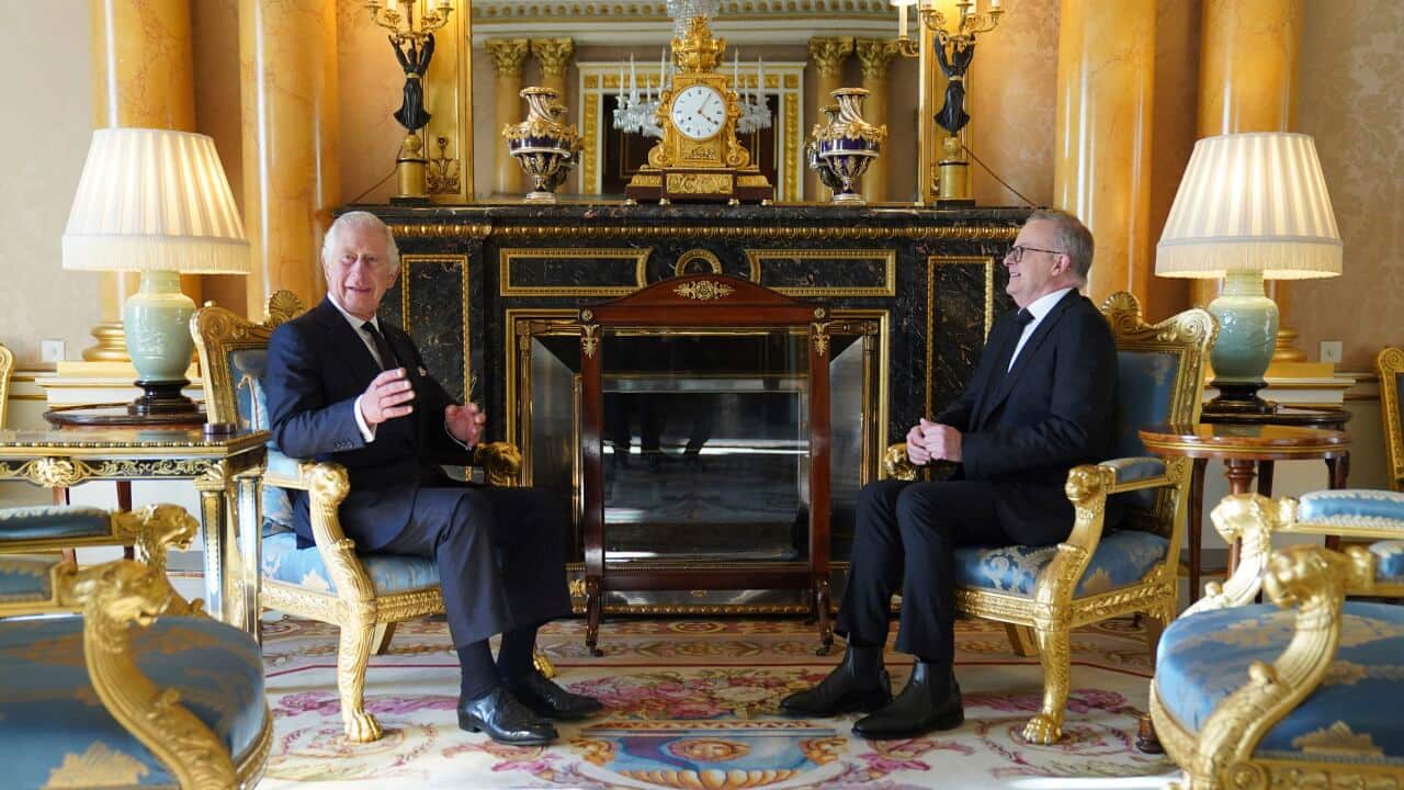 King Charles and Prime Minister Anthony Albanese