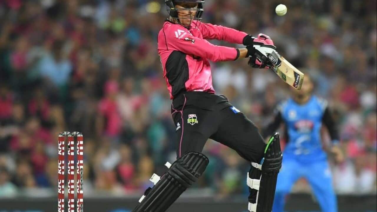 Johan Botha of the Sixers.