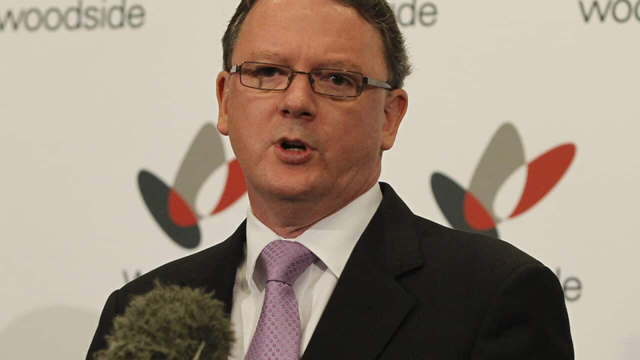 Woodside Petroleum boss Peter Coleman