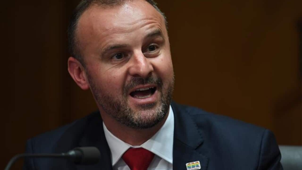 File image of ACT Chief Minister Andrew Barr