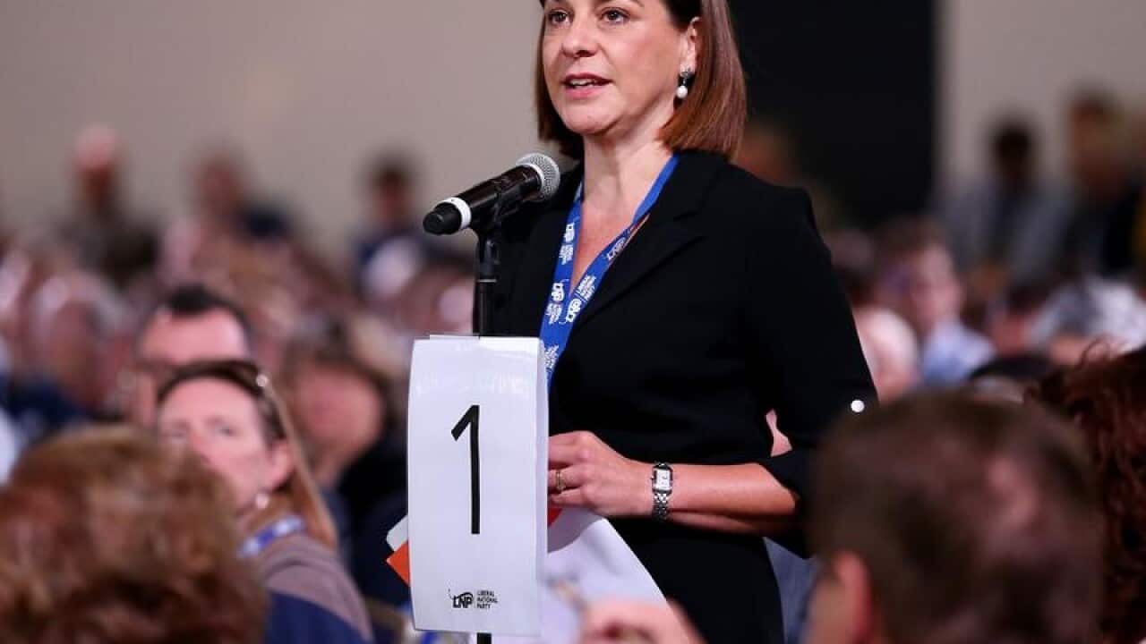 LNP leader Deb Frecklington