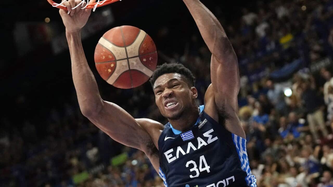 World Cup Antetokounmpo Out Basketball