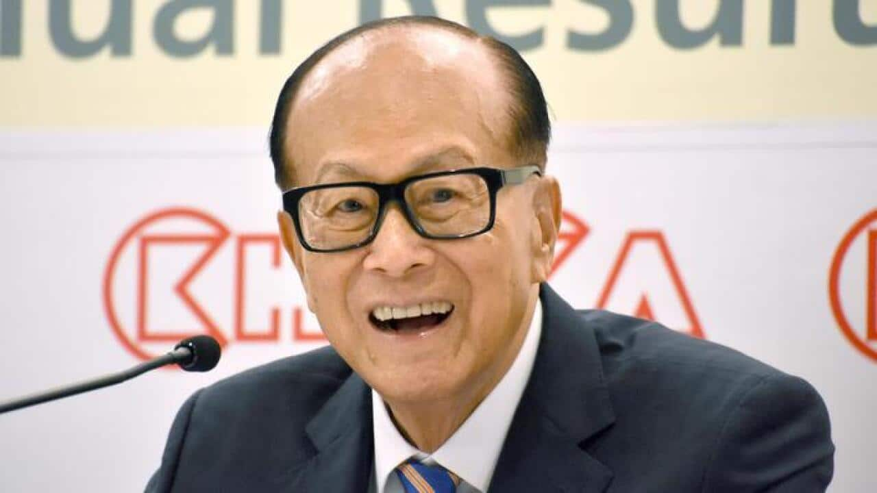 Hong Kong's richest tycoon Li Ka-shing announces his retirement on March 16, 2018, in Hong Kong as chairman of conglomerate CK Hutchison Holdings, effective in May. 