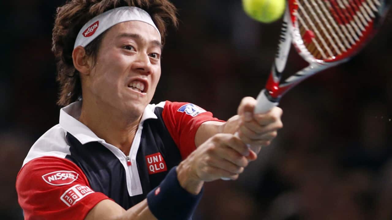 Kei Nishikori of Japan