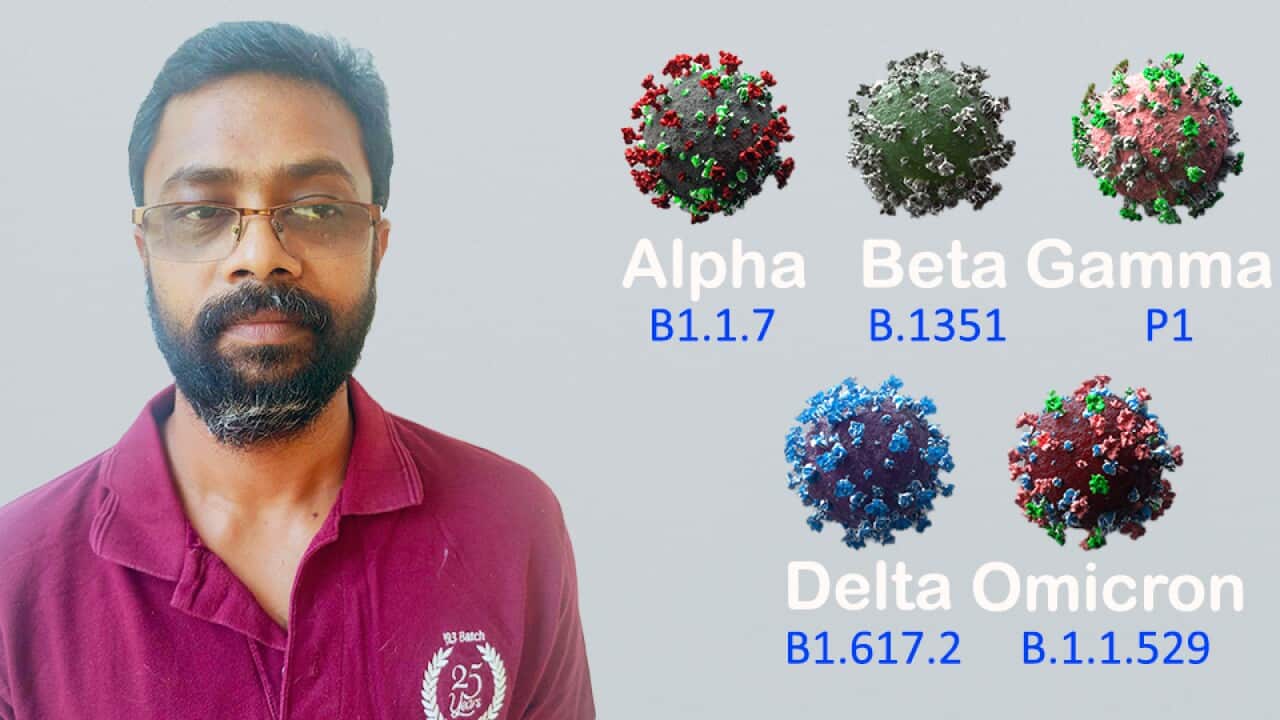 Covid-19 Omicron sign