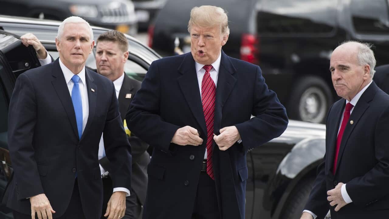 President Donald Trump walked out of talks saying they were a 'total waste of time'. 