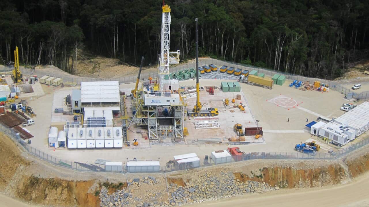 Papua New Guinea's massive liquefied natural gas project.