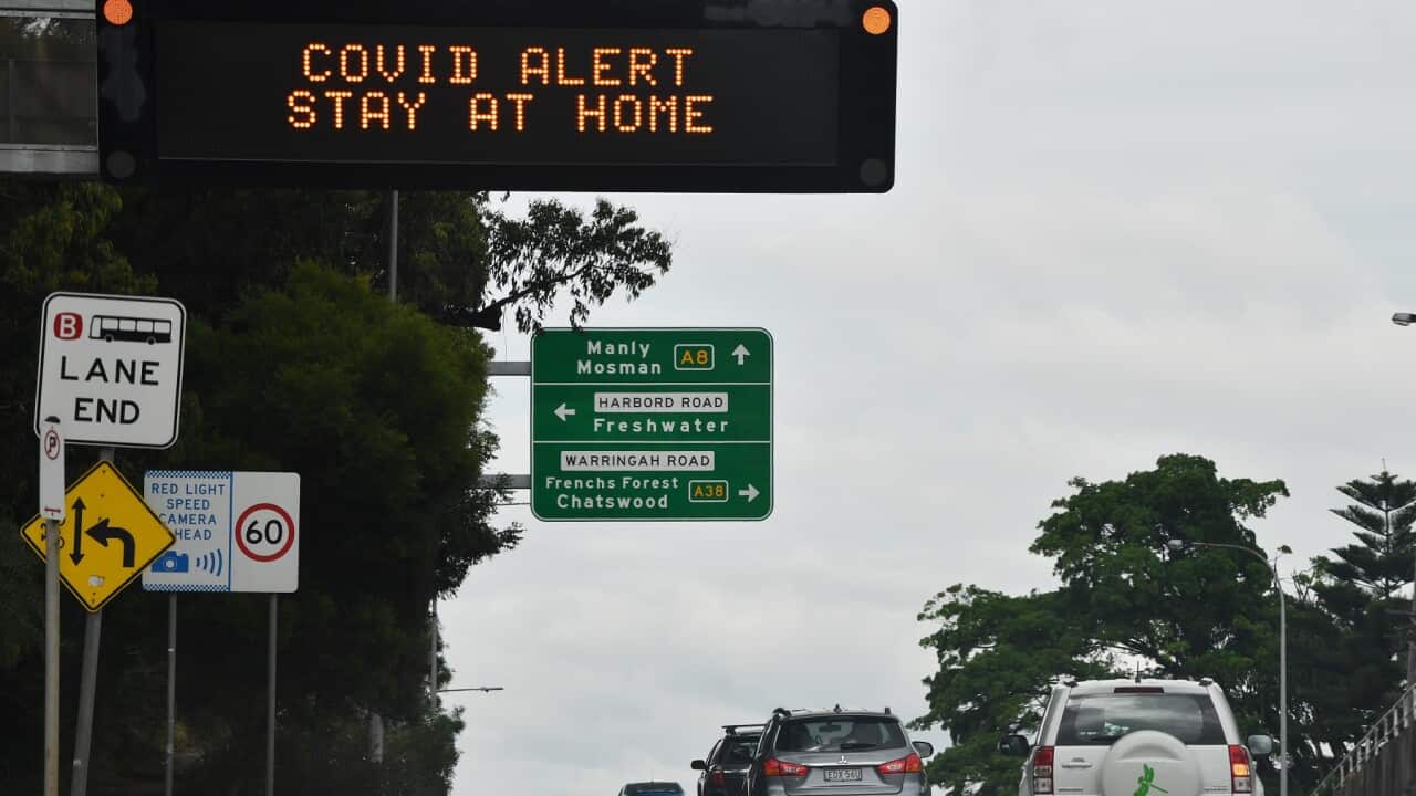 Stay-at-home orders back in force in Sydney.
