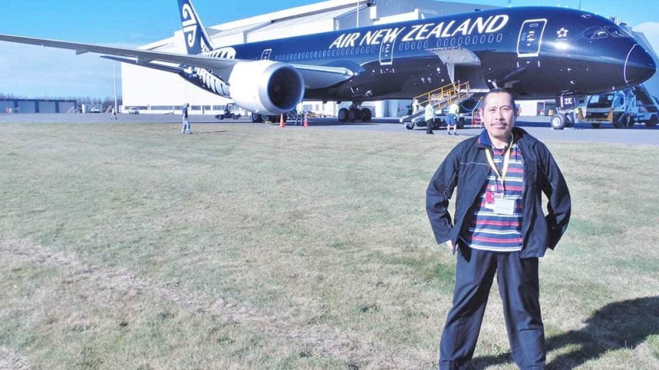 Liliek Abdul Hamid an aircraft engineer with Air New Zealand was killed at the Almoor Mosque shooting attack in Christchurch in 2019.