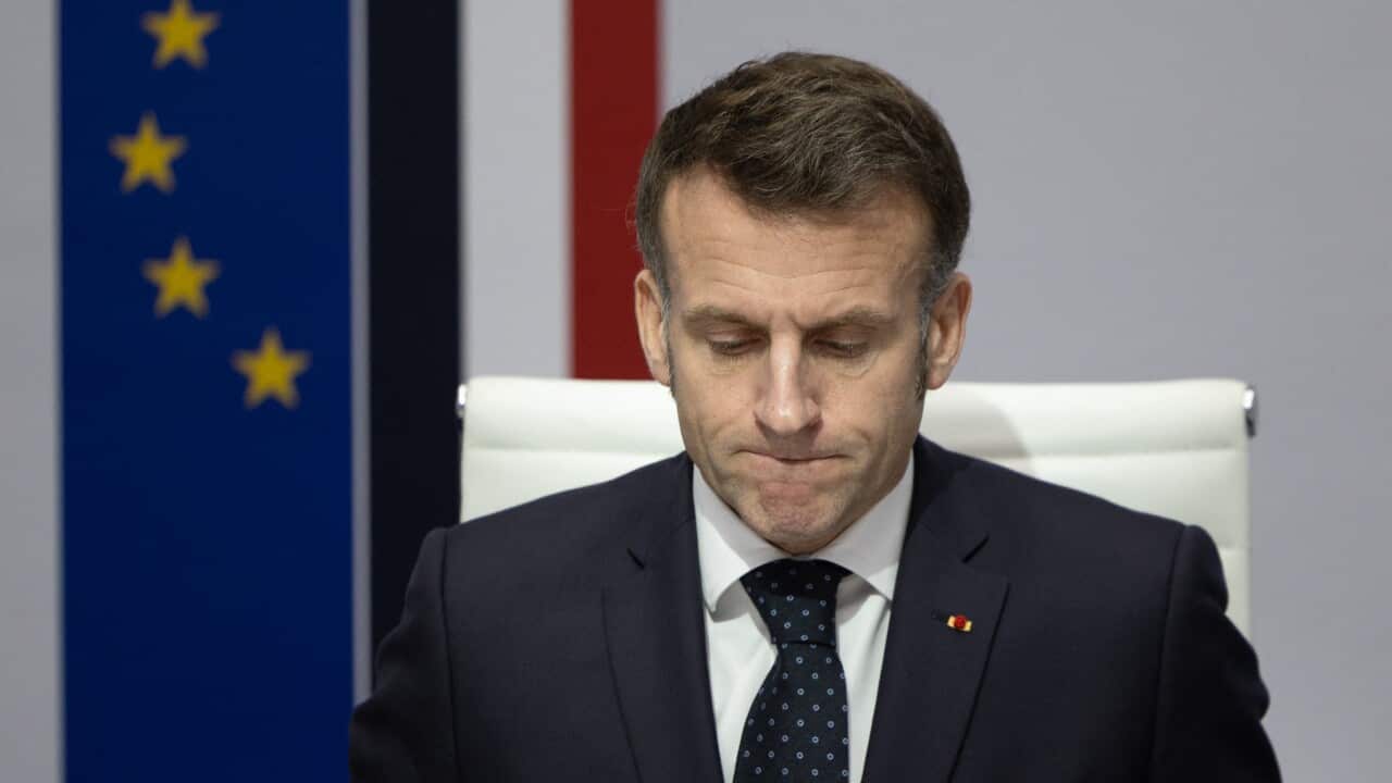 Emmanuel Macron holds a national defence council meeting - Paris