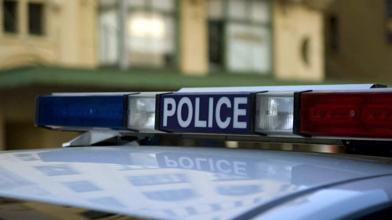 A police car in Sydney