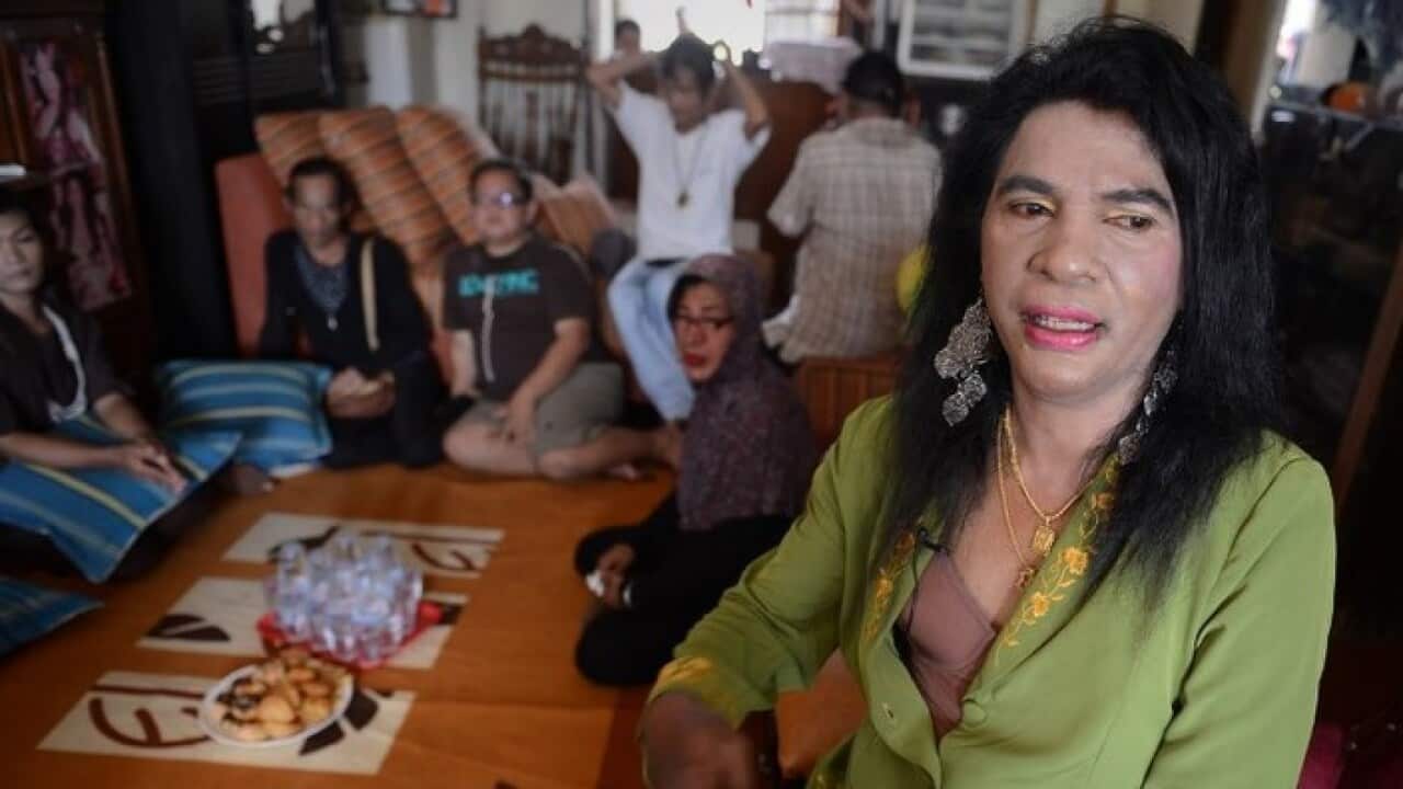 Transgender activist Yulianus Rettoblaut - AFP  16 SEP 2018.