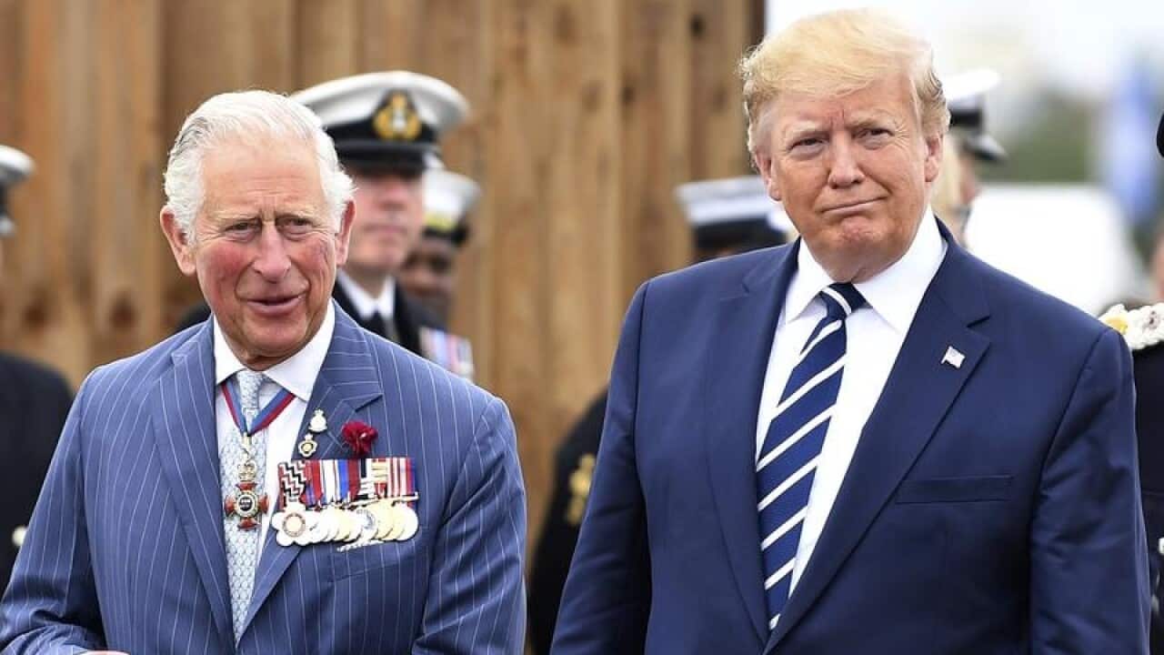 US President Donald Trump and Prince Charles expressed radically different climate views.