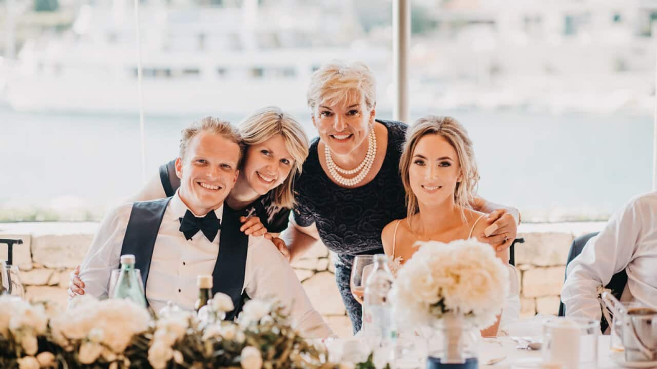 Branka Ćubelić and Željka Kovač Vdović s klijentima