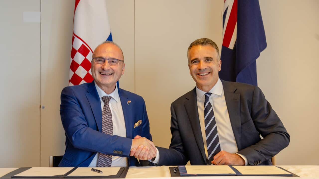 South Australia and Republic of Croatia sign historic Memorandum of Understanding, Croatian FM Grlic Radman, SA Premier Malinauskas