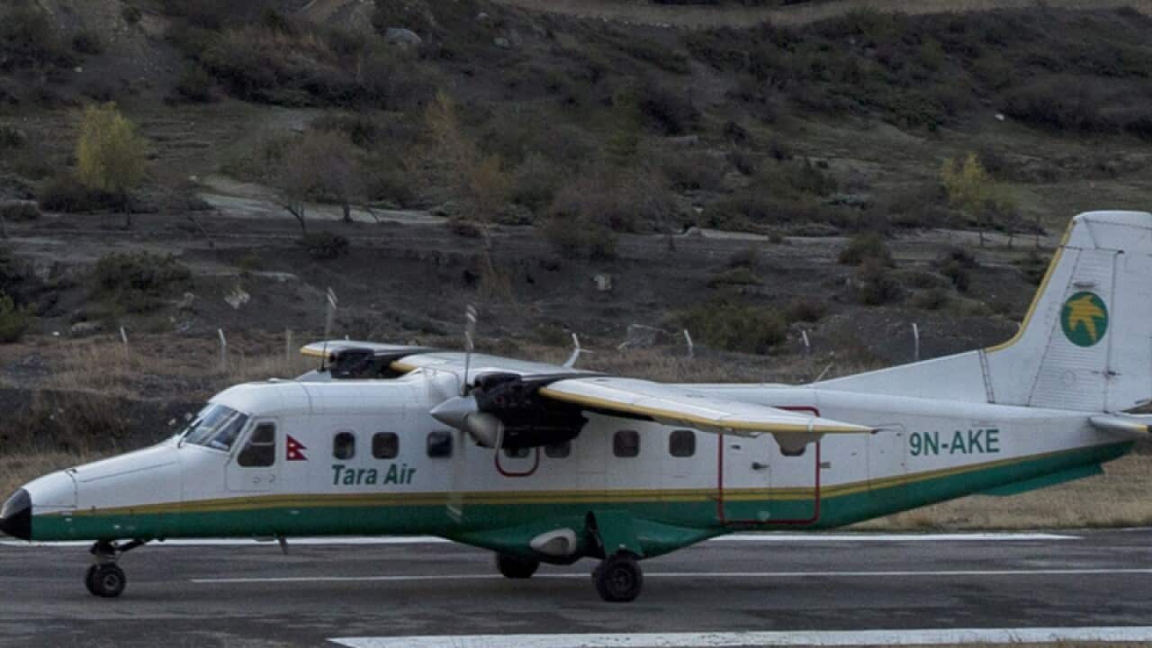 A Twin Otter aircraft operated by Tara Airlines