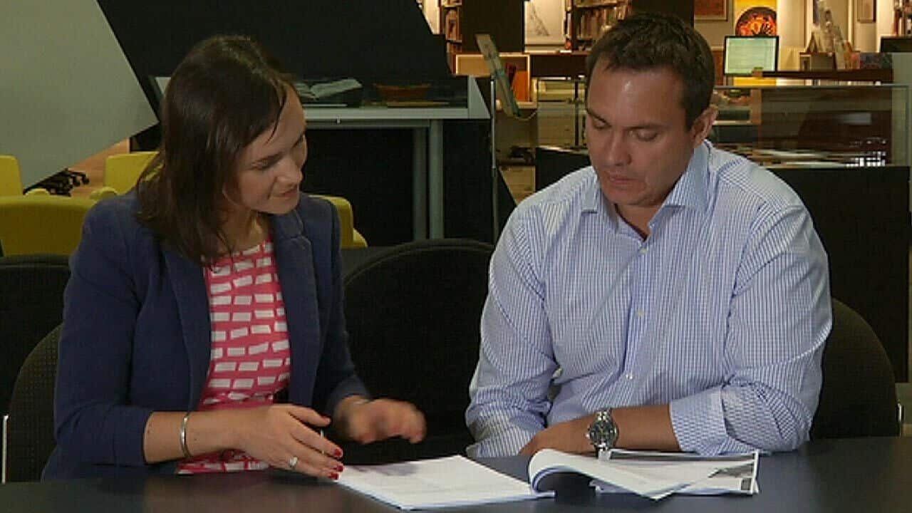 Dr Ray Lovett and Dr Anna Olsen 