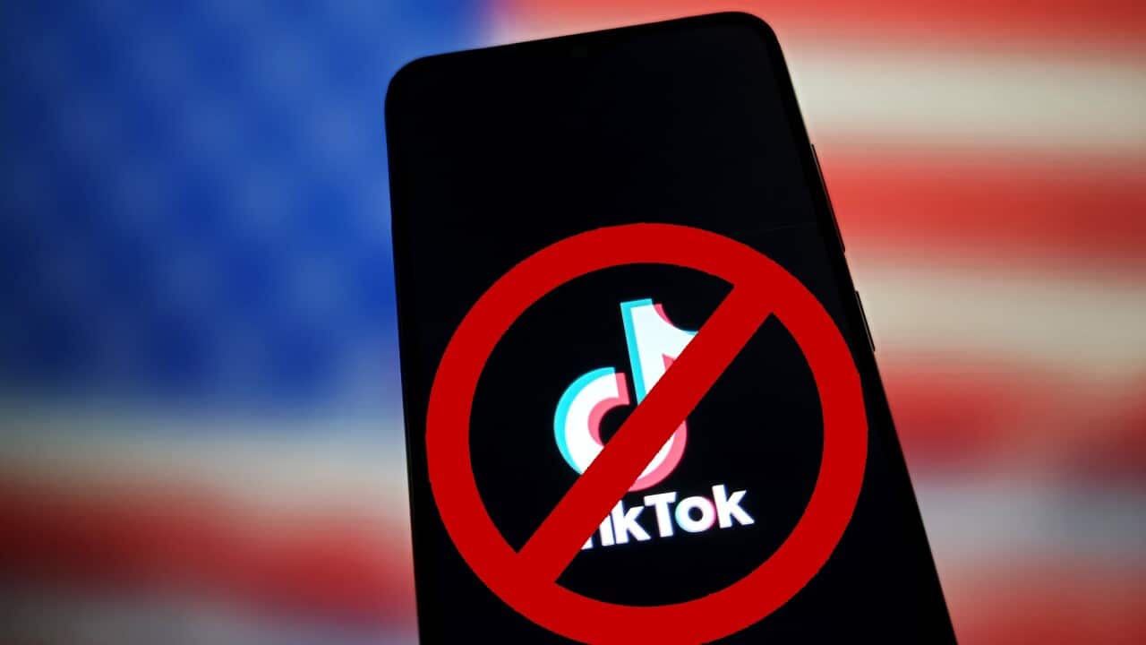 US legislation would ban TikTok, making the app and its updates no longer available to users (Sipa USA/AAP).