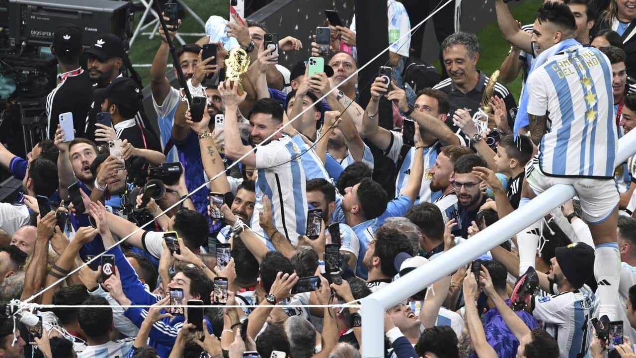 Football / FIFA World Cup/ Argentina vs France