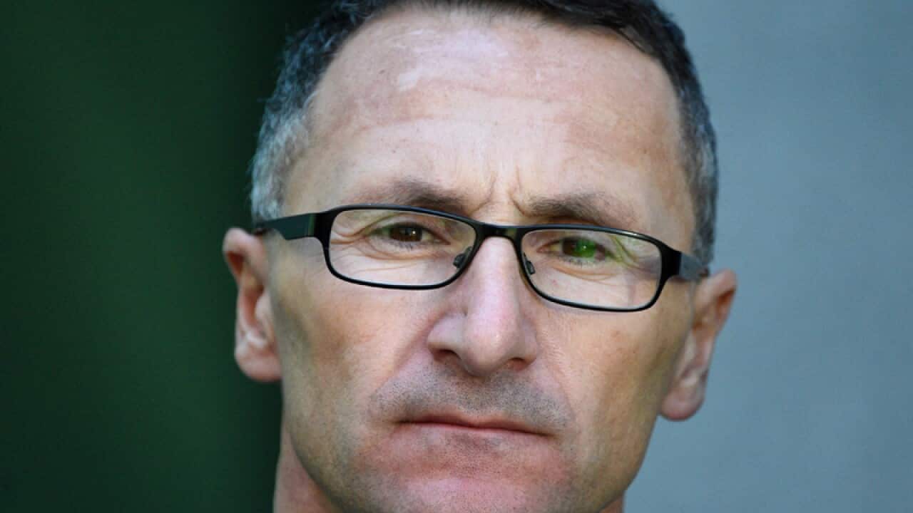Federal Greens leader Richard Di Natale.
